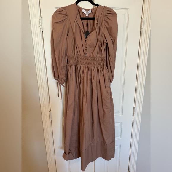 Hunter Bell Clementine Dress is Tuscany - Picture 3 of 10